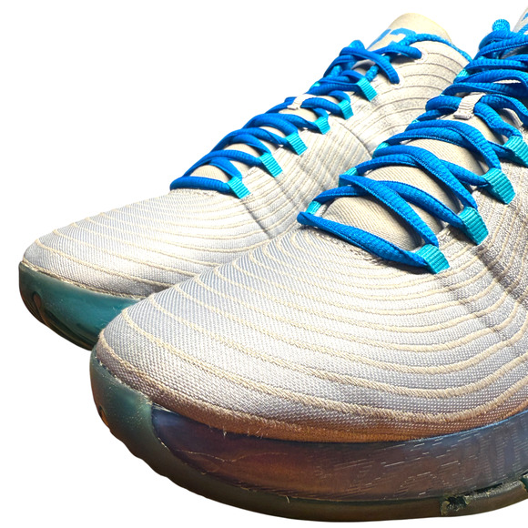 Air Jordan. 29 XX9 Playoff Home Men's 12.5 White Grey Blue Shoes Basketball - Picture 5 of 16